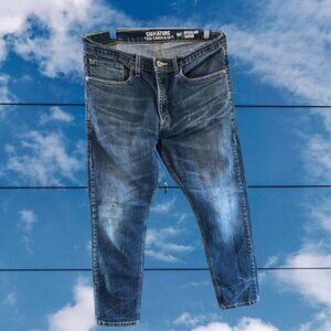 Signature by Levi Strauss & Co., Distressed Jeans for Big Boys